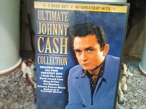 JOHNNY CASH "THE ULTIMATE COLLECTION 3 CD BOX SET 2007 - Picture 1 of 1