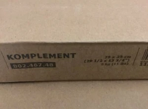 IKEA KOMPLEMENT Schublade 29 1/2x13 3/4" schwarzbraun 802.467.48 - Bild 1 von 2