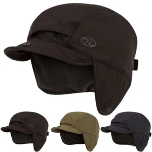 Highlander Waterproof Mountain Hat Thermal Fleece Lined MENS Cap Hiking HEADWEAR - Picture 1 of 14
