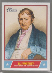 2025 Topps Heritage Notable Americans #NS-89: Eli Whitney - Bild 1 von 1