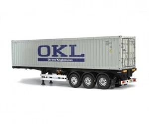40ft Container 3A Auflieger OKL Bausatz Tamiya RC 300056377 UVP: 569,99 € - Bild 1 von 2