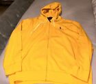 Ralph Lauren Polo Yellow Gold Full Zip Hoodie Jacket Mens Size XXL New With Tags