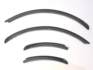 Carbon fiber rear fender trims fit Mercedes Benz 2005-2010 SLK55 SLK350 R171 AMG - Picture 1 of 6