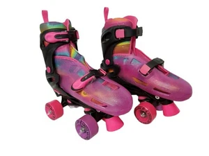 Patines derby de neón brillante para niñas talla 3-6 - Imagen 1 de 4