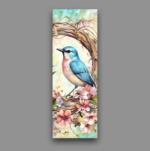 Blue bird bookmark Its a good day collectable page saver gift for readers - Imagen 1 de 4