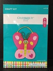 Easter Felt Bunny Bag Craft Kit Celebrate It 24pc  Age 3+ New ๐ฆ - Picture 1 of 4
