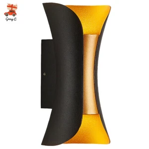 Modern LED Up Down Wall Light Sconce Lamp Fixture Outdoor Indoor Waterproof 12W - Picture 1 of 12