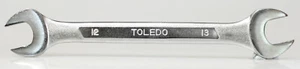 12-13mm Toledo Open Ended Spanner. Made In Japan - Bild 1 von 2