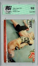 Michael Bisping - Josh Haynes 2009 Topps UFC #42 Silver 1/288 Rookie Card PGI 10