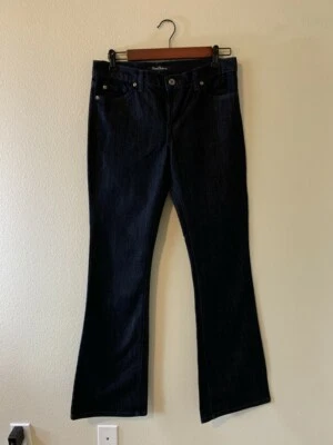 Pantalones de mezclilla DAVID KAHN para mujer talla 29 lavado oscuro corte bota tiro medio Foto 1 de 4