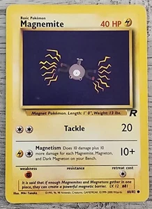 MAGNEMITE - 60/82 - Team Rocket - Pokemon Card - Picture 1 of 2