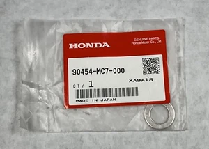 NEW Honda OEM Genuine 90454-MC7-000 Washer Made in Japan - Picture 1 of 2