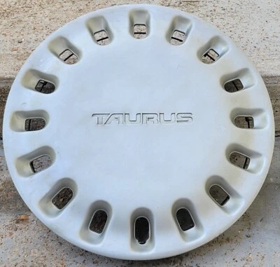 (1) Cubierta de rueda tapacubos DELUXE Ford Taurus 1992-1995 OEM #01 p/n F2DC-1130-AB Foto 1 de 4