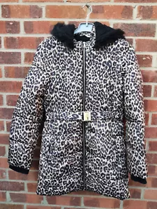 Tammy Girl Leopard Print Girls Coat Age 15 - 16 Years - Picture 1 of 10