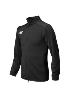 NUEVO CON ETIQUETAS Chaqueta de Entrenamiento Tejida New Balance NIÑOS con Cremallera Completa Chaqueta Activa NEGRA M L XL - Imagen 1 de 7