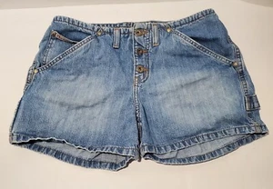 Hydraulic Sz 7/8 Jean Shorts Style #2353 Medium Wash Exc Cond Cut HYD4518-2 - Picture 1 of 11