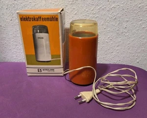 DESIGN RDA/URSS - MOULIN À CAFÉ ÉLECTRIQUE STRAUME- dans sa boîte d'origine VINTAGE OSTALGIE - Photo 1/8