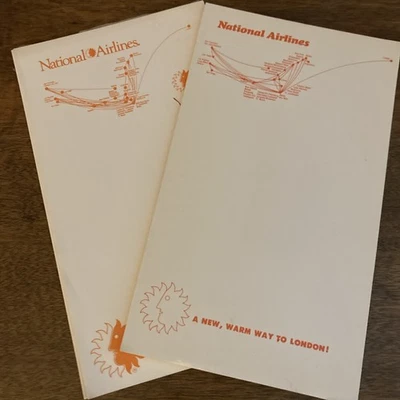 Cuadernos de National Airlines A NUEVO, CÁLIDO CAMINO A LONDRES  Foto 1 de 4
