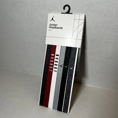 ¡Nuevo! Pack de 6 diademas Jordan unisex OSFM Foto 1 de 2