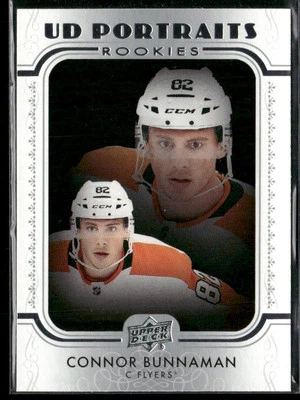 2019-20 Upper Deck #P-55 Connor Bunnaman Philadelphia Flyers UD Portraits Card - Image 1 of 2