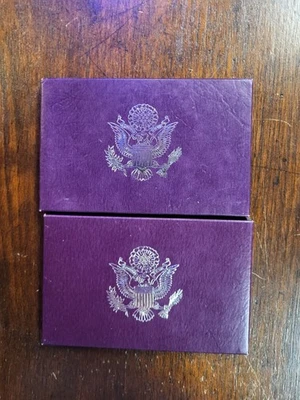 1986-S 1987-S Two~ US Mint Proof Sets in~ OGP with ~COA - Image 1 of 4