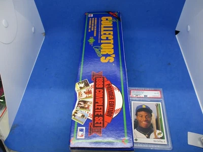 Juego completo de 800 de béisbol de cubierta superior 1989 de fábrica - Ken Griffey Jr. PSA 6 novato Foto 1 de 3