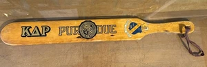 Vintage Fraternity Wood Paddle Purdue KAP 23” College - Picture 1 of 11
