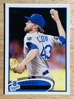 2012 Topps #67 Aaron Crow - Image 1 of 2