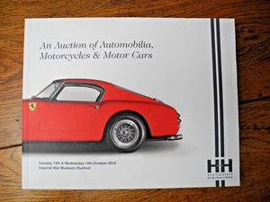 Oldtimer H&H Auktionen Katalog Autos Motorräder 9.-10 Oktober 2015 Duxford IWM - Bild 1 von 3