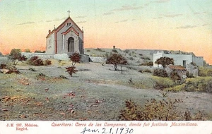 Postcard MX: Cerro de las Campanas, Querétaro, MEXICO, 1930 - Picture 1 of 2