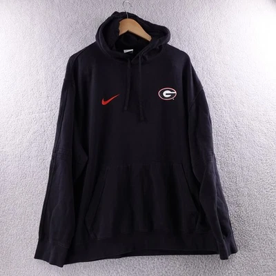 Nike Georgia Bulldogs Rojo G Logo Negro Sudadera con Capucha Sudadera para Hombres XXL NCAA Foto 1 de 4
