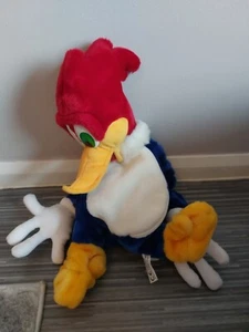 Peluche picchio legno grande morbido giocattolo da collezione orsacchiotto 18” raro zaino borsa - Foto 1 di 9