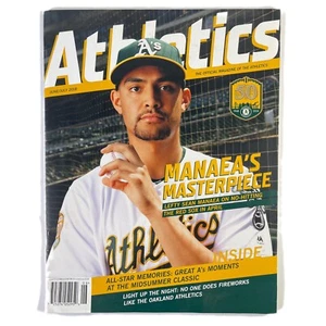 Oakland Athletics Magazine Jun Jul 2018 Sean Manaea Programa Oficial - Imagen 1 de 2