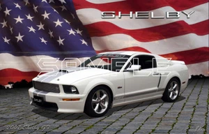 2007 Shelby GT American Muscle Print - Foto 1 di 1