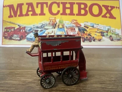 1959 Matchbox Models Of Yesteryear Lesney - 1899 London Horse Bus No. Y-12 - Image 1 of 4