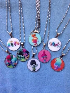 Trolls Round Pendant Necklace - Picture 1 of 9