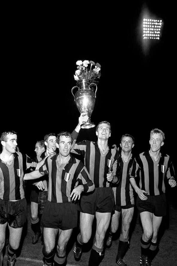 Poster Manifesto Locandina Sport Calcio Coppa Campioni Inter Stampa 32x47 Cm. - Immagine 1 di 4