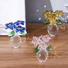 Crafts Crystal Glass Jewelry Small Vase Office Ornaments Pineapple Simulated