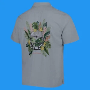 Tommy Bahama Para Hombres XXL Punto de Coco Casco de Fútbol Bordado Camisa Inferior - Imagen 1 de 18