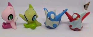 Latias Latios Celebi Pokemon Kids Finger Puppet Figure Japanese Nintendo BANDAI - Picture 1 of 21