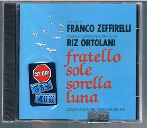 RIZ ORTOLANI FRATELLO SOLE SORELLA LUNA CLAUDIO BAGLIONI OST CD F.C. SIGILLATO!! - Imagen 1 de 2