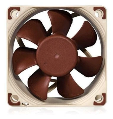 Noctua NF-A6x25 PWM, Premium Quiet Fan, 4-Pin (60mm, Brown) - Image 1 of 4