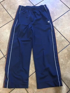 Boys Sz L Youth Large Champion Athletic Pants Blue Sweatpants Pockets - Picture 1 of 9