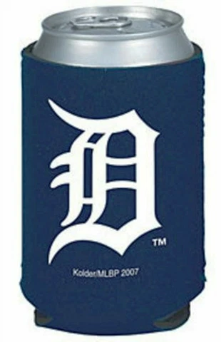 Detroit Tigers 4-Pack CAN Koozie Neoprene Holder Cooler Coolie Baseball Cover