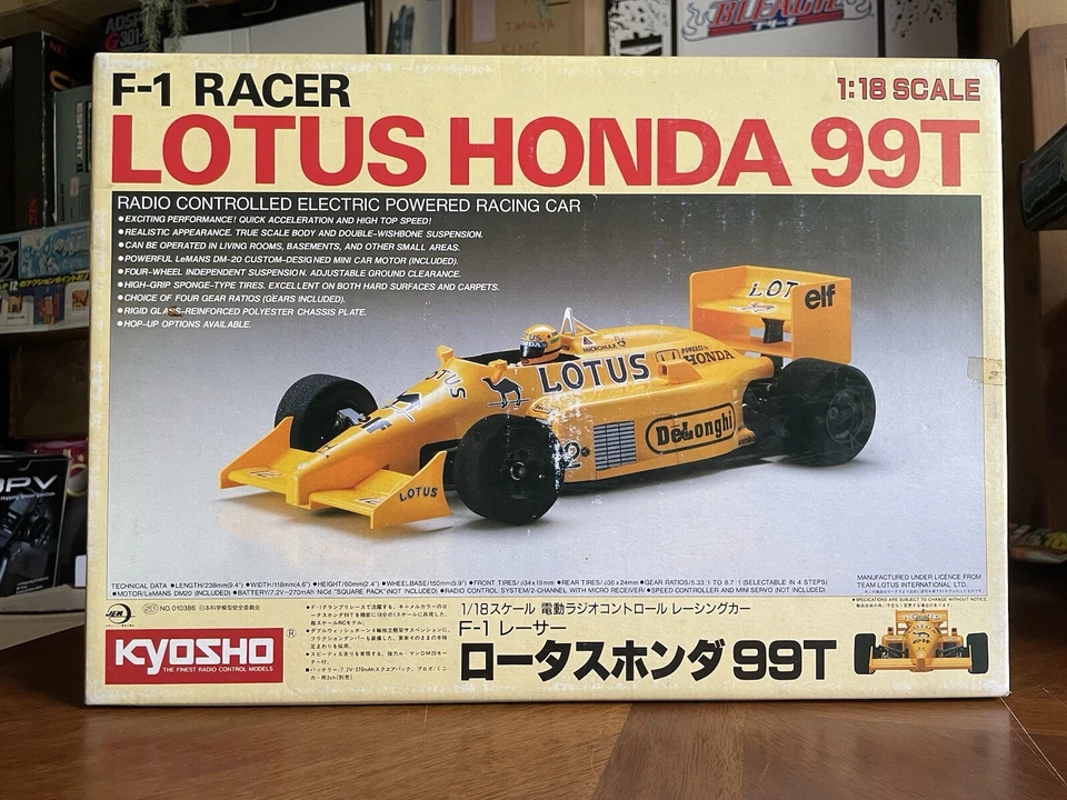 F-1 Racer Lotus Honda 99T Kyosho 1/18 Elektro RC Racing 1988 3175-9800 - Bild 1 von 4