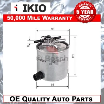 Fits Dacia Logan Renault MCV Express 1.5 dCi + Other Models Fuel Filter Ikio - Image 1 of 4