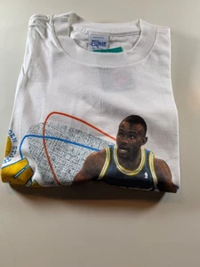 Tim Hardaway T Shirt, Size XL, White W/Logo - Picture 1 of 5