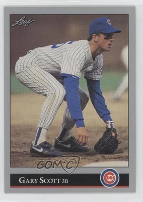 1992 Leaf Gary Scott #6 - Image 1 of 2