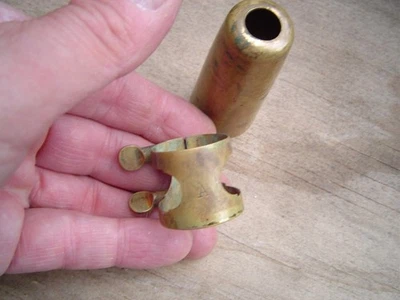 Otto Link Ligature & Cap for Alto Sax Mouthpiece - Stamped A - Изображение 1 из 4