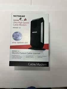 Netgear CM1000 Ultra-High Speed Cable Modem DOCSIS 3.1 -W Power Cord - Picture 1 of 5